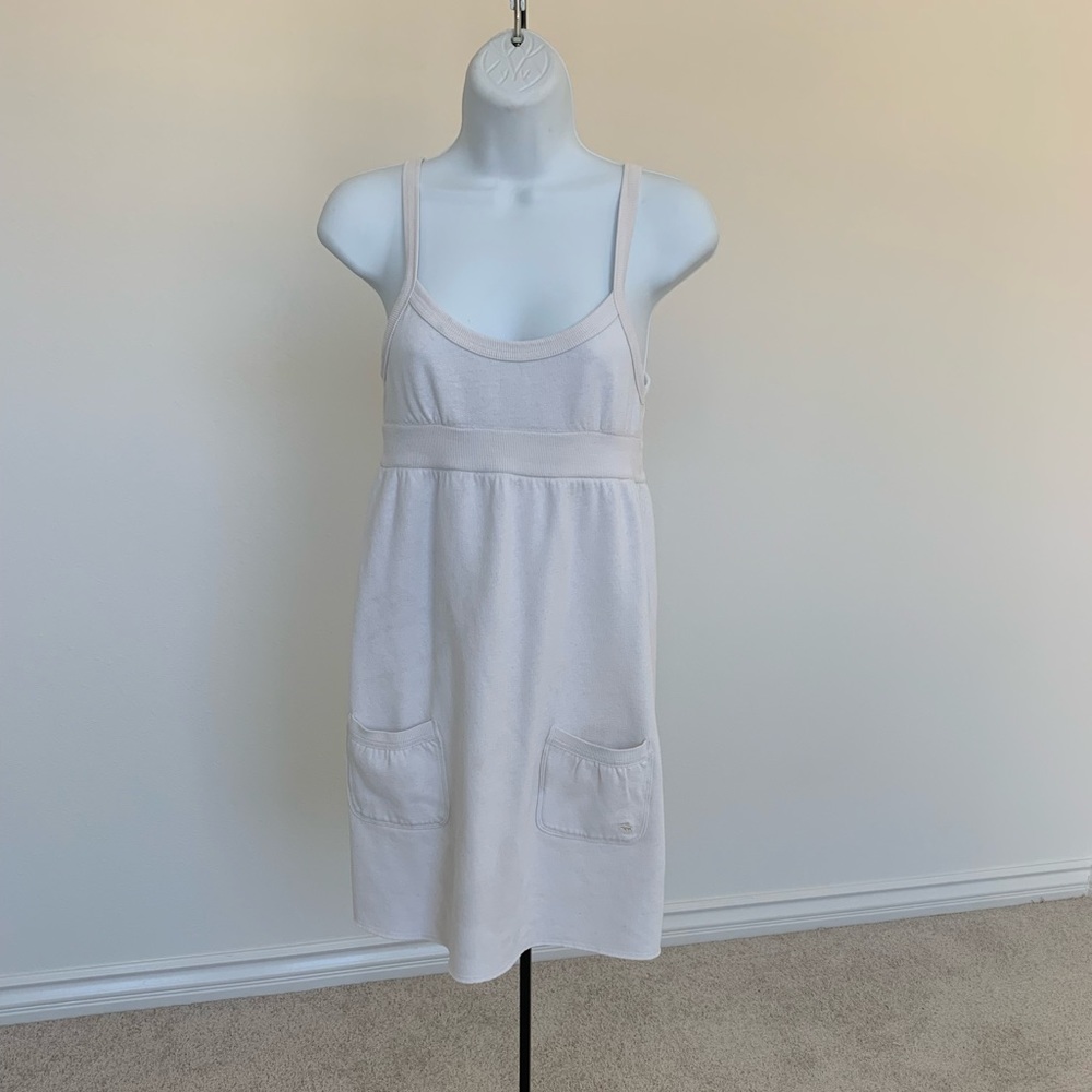 Abercrombie and Fitch Off White Casual Sundress